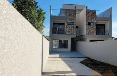 Sobrado à venda, 126 m² por r$ 899.000,00 - xaxim - curitiba/pr