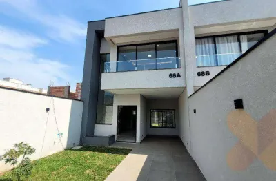 Sobrado com 3 dormitórios à venda, 162 m² por r$ 930.000,00 - cidade jardim - são josé dos pinhais/pr