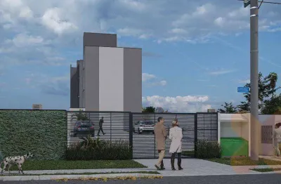 Apartamento com 1 dormitório à venda - cajuru - curitiba/pr
