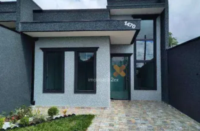 Casa com 3 dormitórios à venda, 96 m² por r$ 550.000,00 - nações - fazenda rio grande/pr