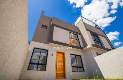 Sobrado com 3 dormitórios à venda, 147 m² por r$ 699.000,00 - lindóia - curitiba/pr