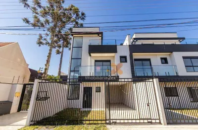 Sobrado com 3 dormitórios à venda, 153 m² por r$ 990.000,00 - cajuru - curitiba/pr