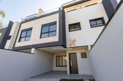 Sobrado com 3 dormitórios à venda, 136 m² por r$ 789.000,00 - cajuru - curitiba/pr