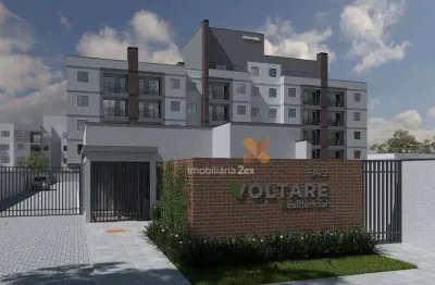 Apartamento com 2 dormitórios à venda, 46 m² por r$ 343.200,00 - vargem grande - pinhais/pr