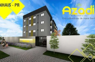 Apartamento com 2 dormitórios à venda - weissópolis - pinhais/pr