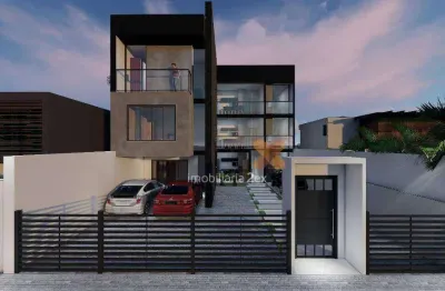 Apartamento com 2 dormitórios à venda - ipanema - pontal do paraná/pr