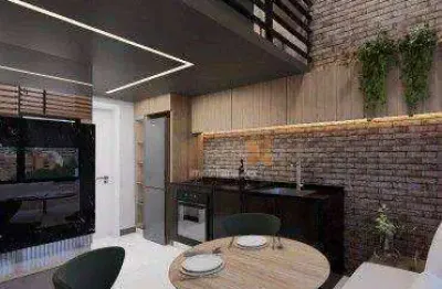Studio com 1 dormitório à venda - jardim das américas - curitiba/pr