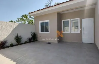 Casa com 2 dormitórios à venda, 63 m² por r$ 380.000,00 - primavera - pontal do paraná/pr
