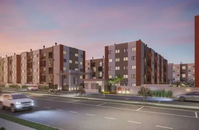 Apartamento com 2 quartos à venda na rua tibúrcio gomes de oliveira, 304, atuba, pinhais, 44 m2 por r$ 306.403