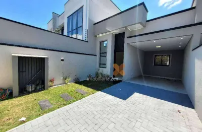 Casa com 3 dormitórios à venda, 106 m² por r$ 690.000,00 - cidade jardim - são josé dos pinhais/pr