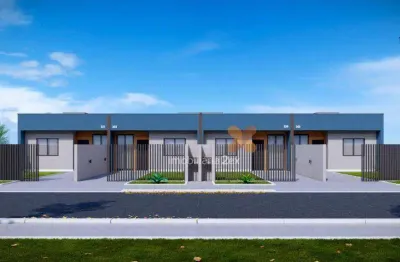 Casa com 2 dormitórios à venda- veneza - fazenda rio grande/pr