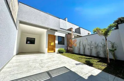 Casa com 3 dormitórios à venda, 117 m² por r$ 775.000,00 - boneca do iguaçu - são josé dos pinhais/pr