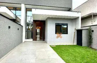 Casa com 3 dormitórios à venda, 115 m² por r$ 989.000,00 - nereidas - guaratuba/pr