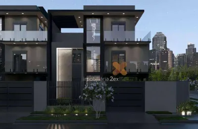 Sobrado com 3 dormitórios à venda - cidade jardim - são josé dos pinhais/pr