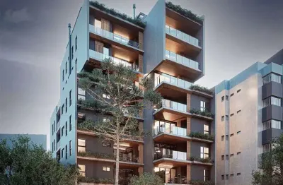 Garden com 2 dormitórios à venda sendo 4 suítes, 137.03 m² por - r$ 2.019.366,65 - juvevê - curitiba/pr