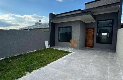 Casa com 3 dormitórios à venda - nações - fazenda rio grande/pr