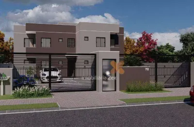 Apartamento garden com 1 dormitório à venda - cajuru - curitiba/pr