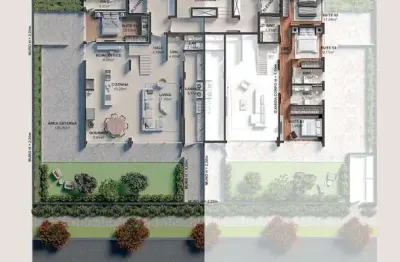 Garden com 4 dormitórios à venda sendo 4 suítes, 176.0 m² por - r$ 3.292.909,00 - ahú - curitiba/pr