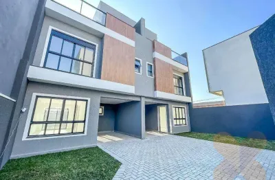 Sobrado com 3 dormitórios à venda, 138 m² por r$ 925.000,00 - jardim das américas - curitiba/pr