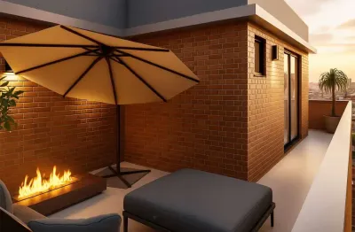 Studio à venda, 22 m² por r$ 215.500,00 - uberaba - curitiba/pr