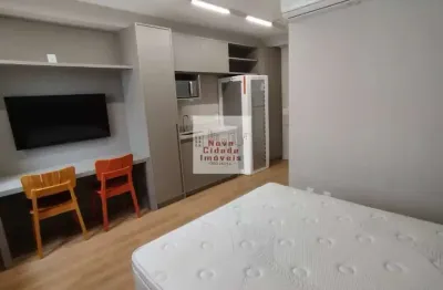 Santo amaro! studio 21 m² mobiliado e decorado sem vaga para aluguel - st2899