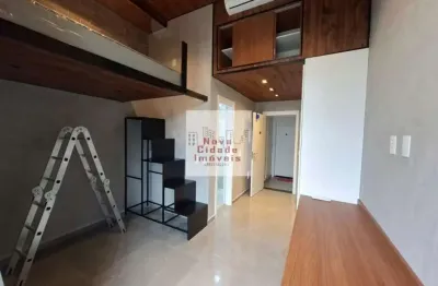 Brooklin! studio (26m²) com pé direito de 3,70m completo - st3041