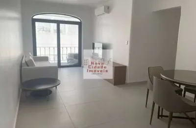 Vila olímpia! apto. 70 m²  mobiliado 2 dorms. 1 suíte 3 banhs.1vaga para locação - ap3080