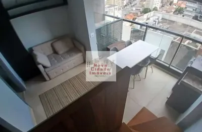 Vila olímpia!! apto 50 m² 1 dorm duplex mobiliado 1 banh 1 vaga para aluguel - ap3143