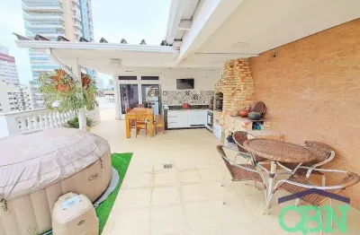 Cobertura à venda, 275 m² por r$ 1.889.000,00 - boqueirão - santos/sp