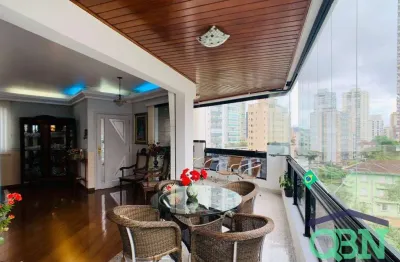 Apartamento à venda, 290 m² por r$ 2.200.000,00 - boqueirão - santos/sp