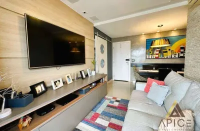 Apartamento com 2 dormitórios à venda, 68 m² por r$ 689.000,00 - gonzaga - santos/sp