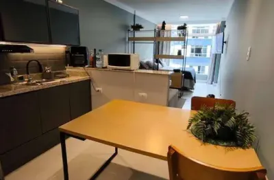 Studio com 1 dormitório à venda, 45 m² por r$ 449.000,00 - ponta da praia - santos/sp
