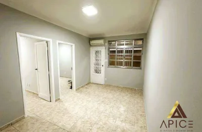 Apartamento com 2 dormitórios à venda, 71 m² por r$ 277.000,00 - macuco - santos/sp