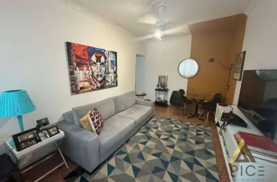 Oportunidade apartamento 2 dormitórios, 1 garagem, andar terreo, à venda, 90 m² por r$ 399.000 - campo grande - santos/sp