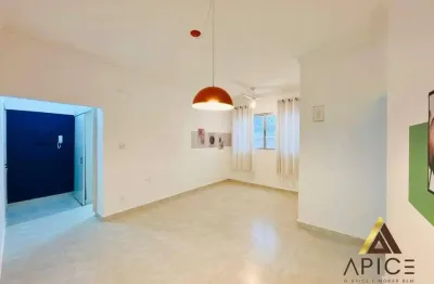 Apartamento com 2 dormitórios à venda, 70 m² por r$ 379.000,00 - boqueirão - santos/sp