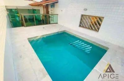 Casa com 3 dormitórios à venda, 216 m² por r$ 1.300.000,00 - vila belmiro - santos/sp