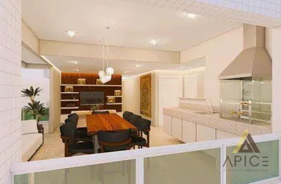 !!!oportunidade!!! apto em prédio lançamento (obras) com 117m² úteis -  03 suítes com varandas - varanda gourmet -  04 w.c - 02 vagas - lazer completo