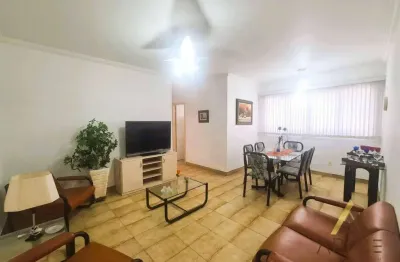 Exclusividade - apto. padrão com 82m² úteis - 02 quadras da praia - 02 dormitórios - varanda - 02 banheiros - 01 vaga demarcada - boqueirão santos/sp