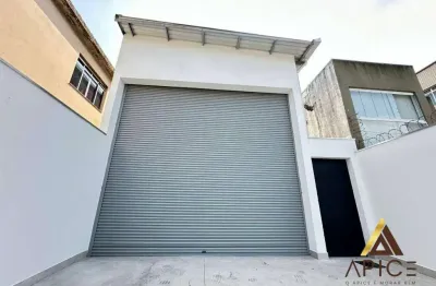 Galpão, 282 m² - venda por r$ 2.000.000 ou aluguel por r$ 16.000/mês - ponta da praia - santos/sp