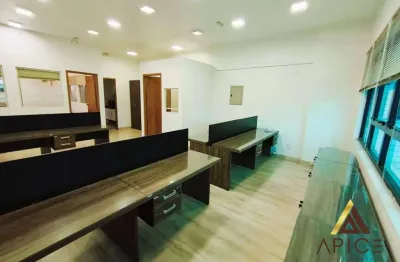 Sala comercial mobiliada para alugar, 75 m² por r$ 3.900/mês - centro - santos/sp