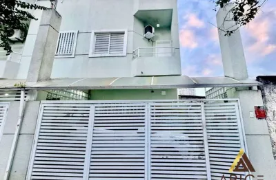 Sobrado triplex com 3 dormitórios à venda, 120 m² por r$ 750.000 - campo grande - santos/sp