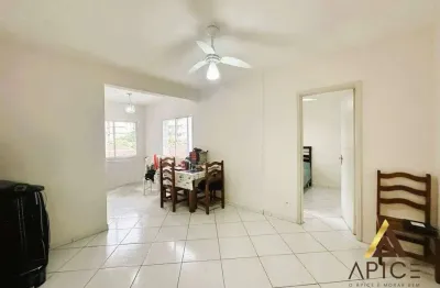 Apartamento com 1 dormitório à venda, 54 m² por r$ 389.000,00 - boqueirão - santos/sp