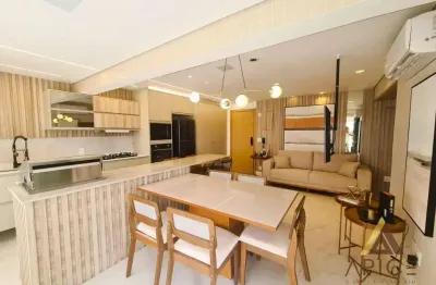 Maravilhoso apto. novo em prédio lançamento com lazer completo - 65m² úteis - 02 dorm. sendo 01 suíte - vrd. gourmet - 02 w.c - 01 vaga demarcada