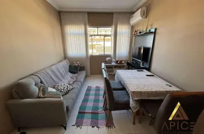 Apartamento com 2 dormitórios à venda, 60 m² por r$ 310.000,00 - vila mathias - santos/sp