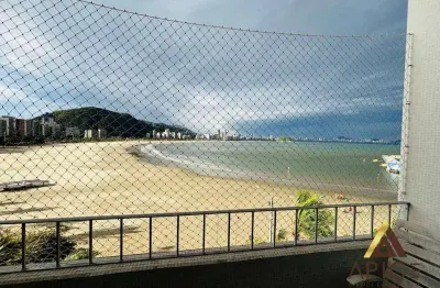 Apartamento à venda pè na areia de 4 dormitórios com vista mar ilha porchat, 300 m² útil por r$ 1.250.000 - ilha porchat - itararé - são vicente/sp