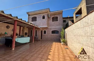 Casa com 4 dormitórios à venda, 134 m² por r$ 600.000 - vila são jorge - são vicente/sp