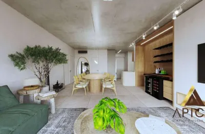 Apartamento retrofit de alto padrão na vila rica com 3 dormitórios à venda, 156 m² por r$ 1.930.000 - vila rica - santos/sp