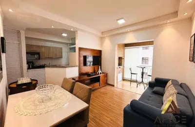 Excelente apto. padrão com 64m² úteis - 02 dorms. sendo 01 suíte - varanda gourmet - 01 vaga demarcada - lazer completo por r$ 549 mil - estuário