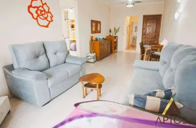 Apartamento com 3 dormitórios à venda, 115 m² por r$ 689.000,00 - boqueirão - santos/sp