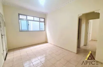 Apartamento com 2 dormitórios à venda, 62 m² por r$ 290.000,00 - boqueirão - santos/sp
